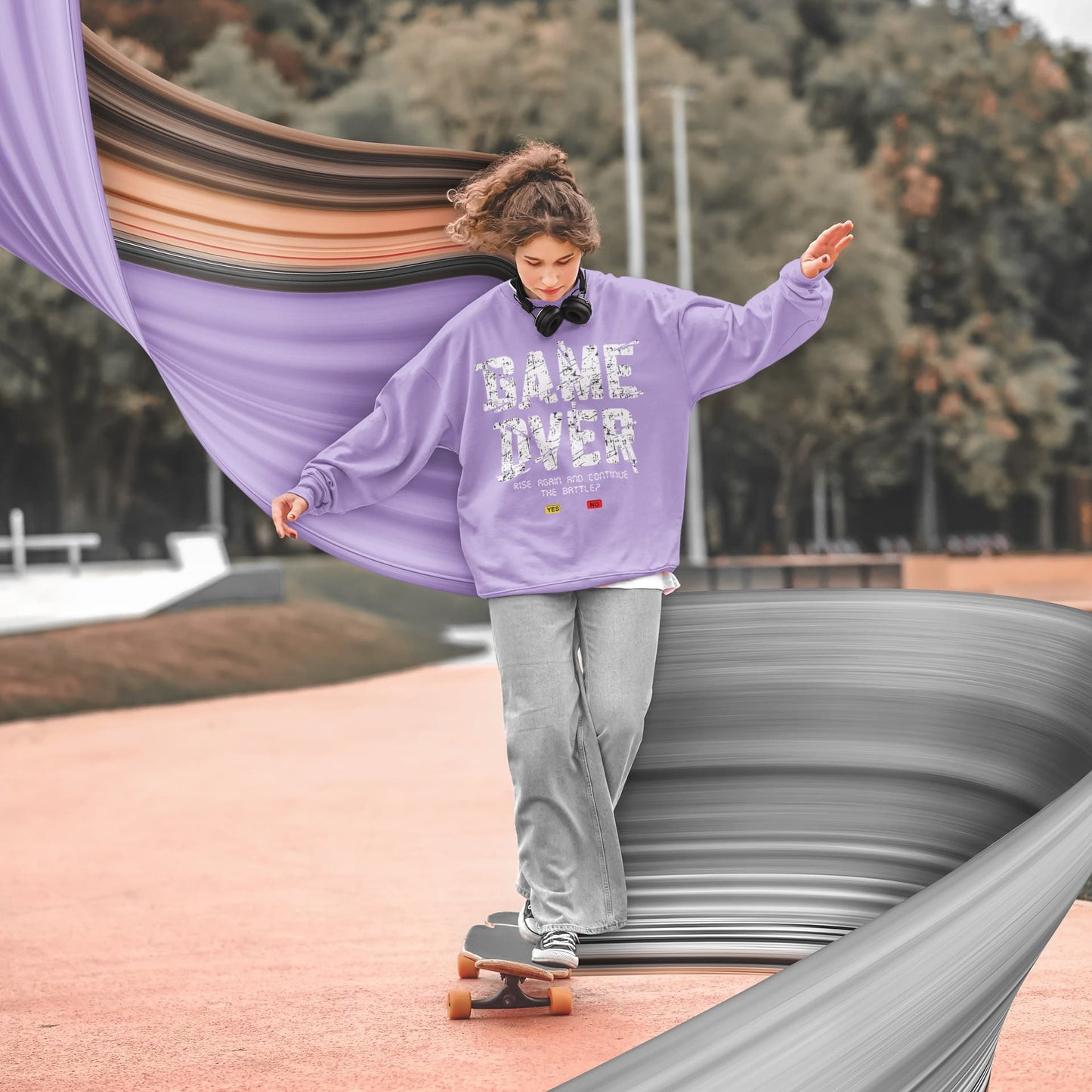Men's Iris Lavender Sweatshirts