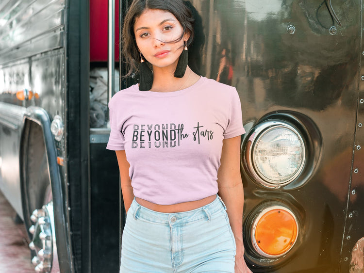 WOMENS LIGHT PINK CROP TOP