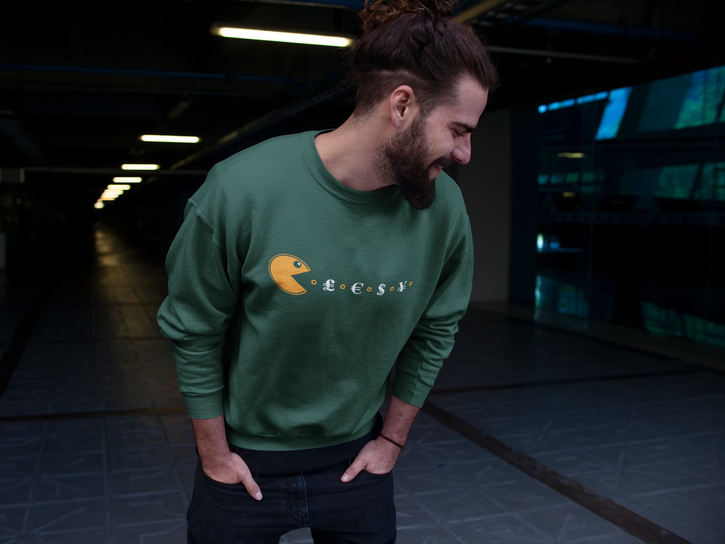 Men's Olive Green Sweatshirts