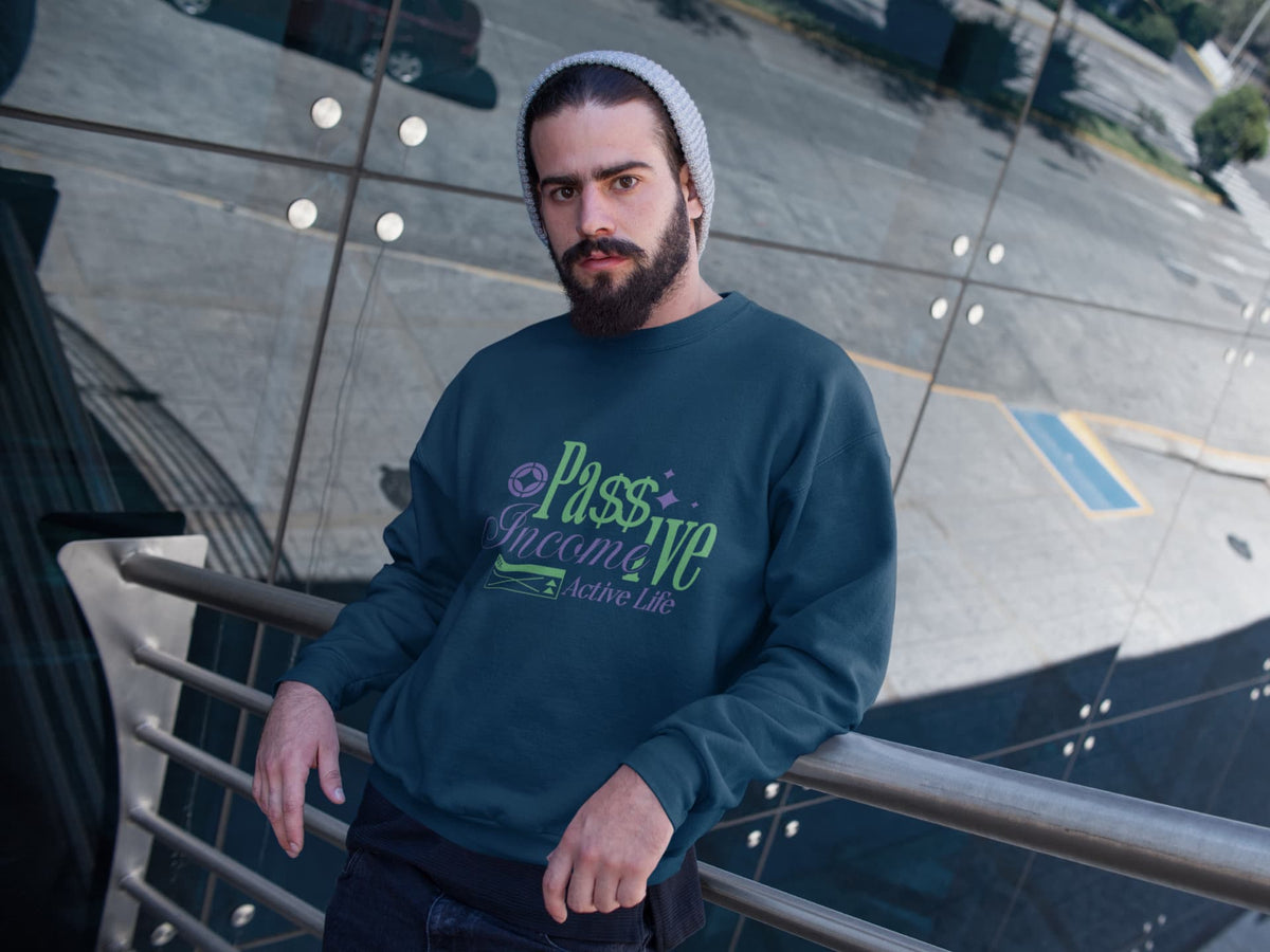 MENS NAVY BLUE SWEATSHIRT