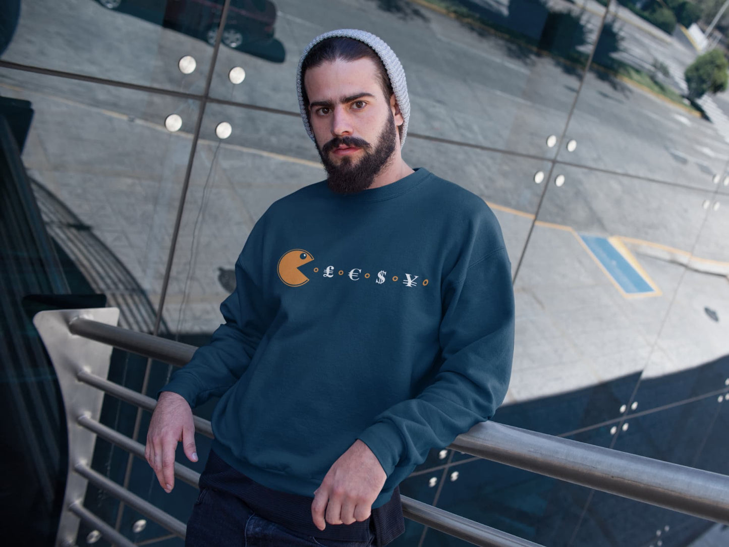 Men's Navy Blue Sweatshirts