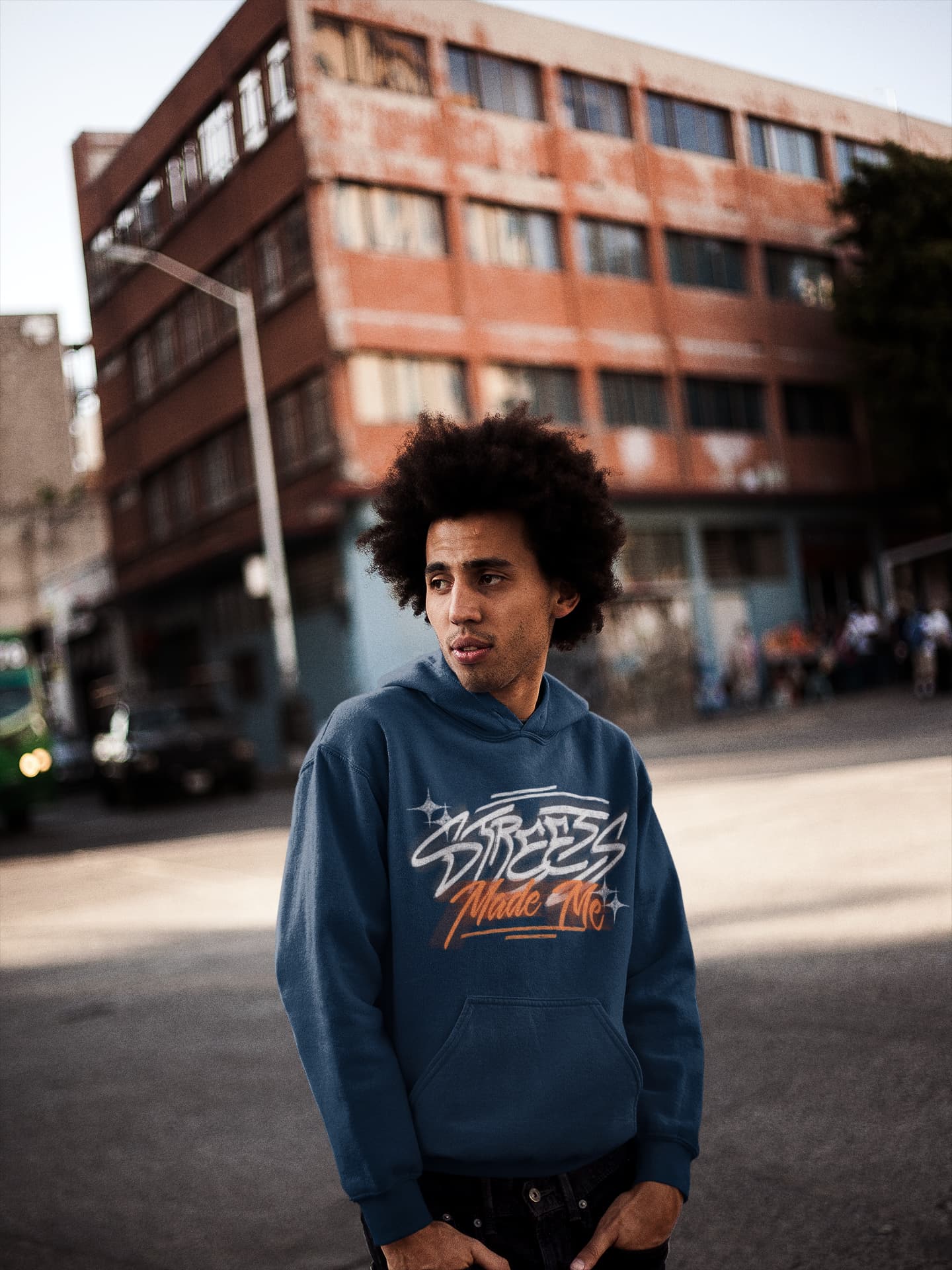 Men's Navy Blue Hoodies