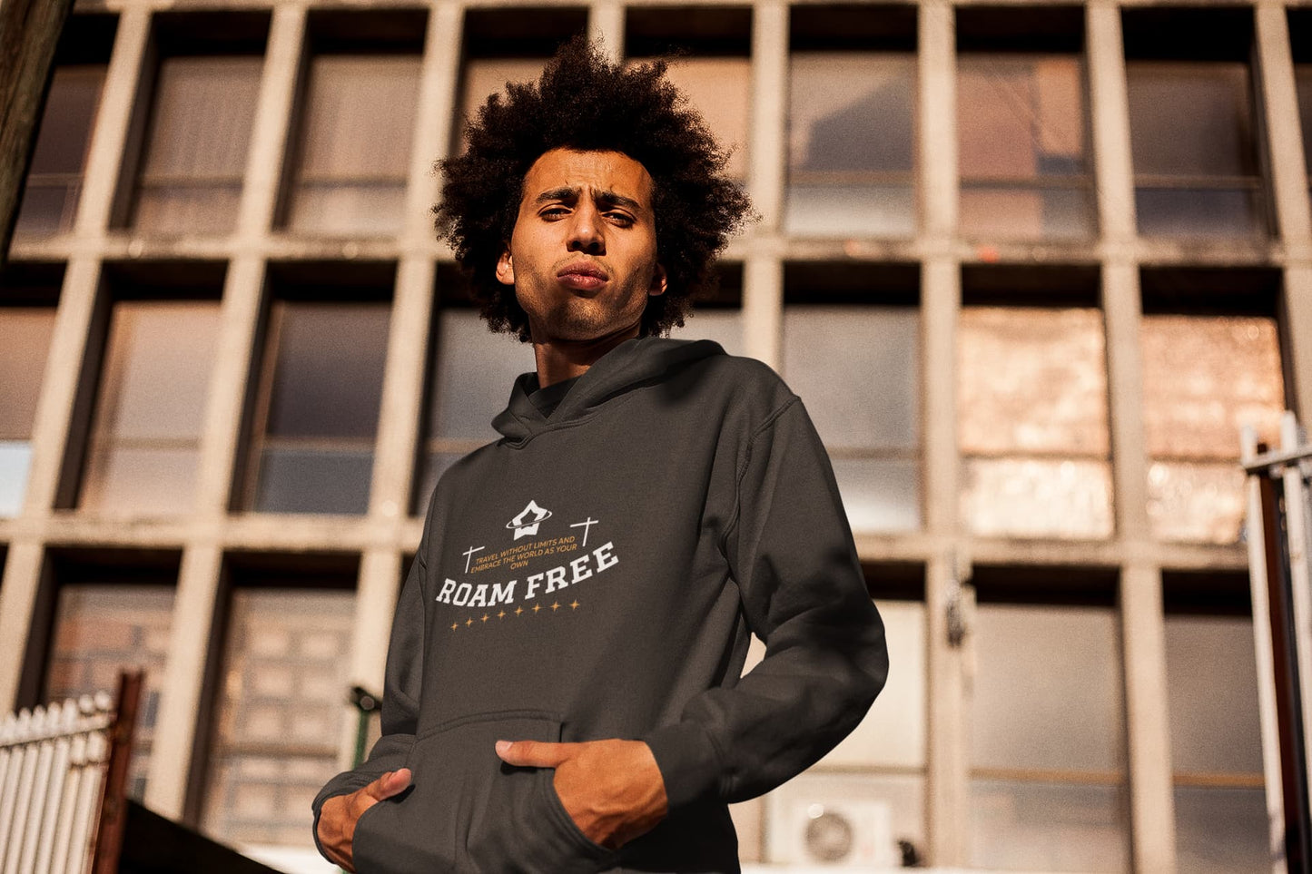 UNISEX BLACK HOODIES