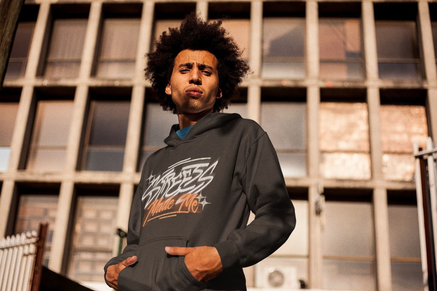 Men's Black Hoodies