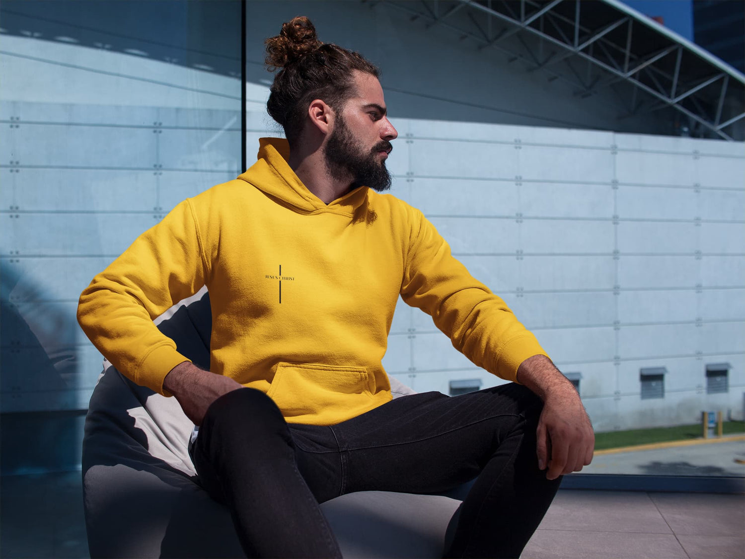 UNISEX GOLDEN YELLOW HOODIES