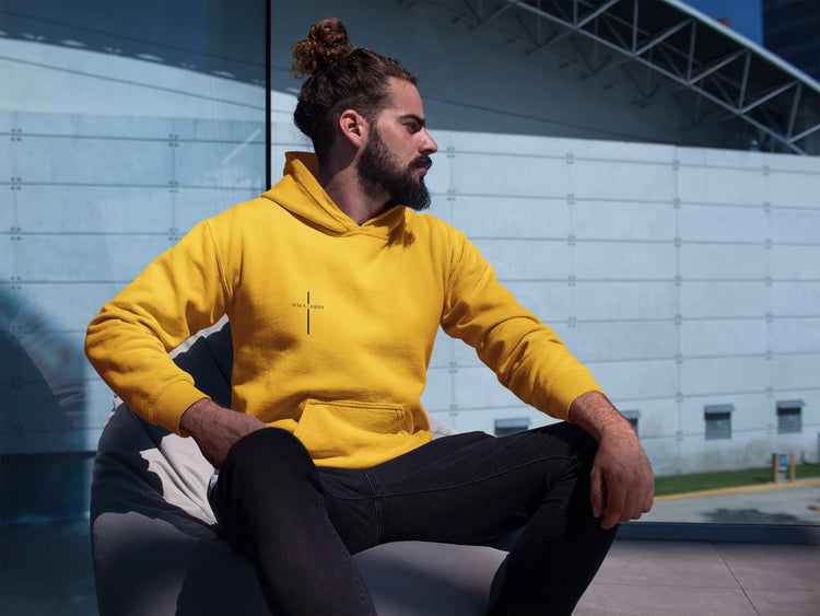 UNISEX GOLDEN YELLOW HOODIES
