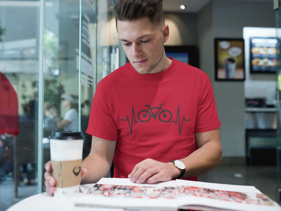 MENS RED ROUNDNECK T-SHIRT