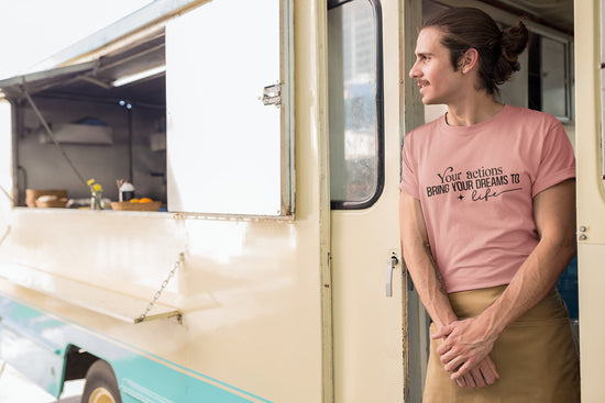 MENS PASTEL DUSTY ROUNDNECK T-SHIRT