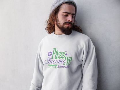 MENS WHITE SWEATSHIRT
