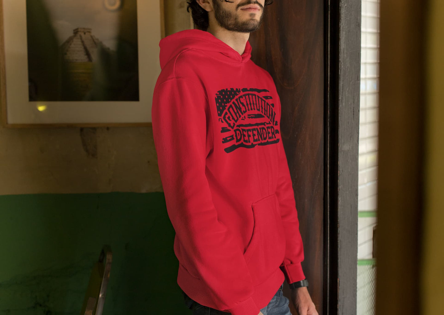 Men's Red Hoodies