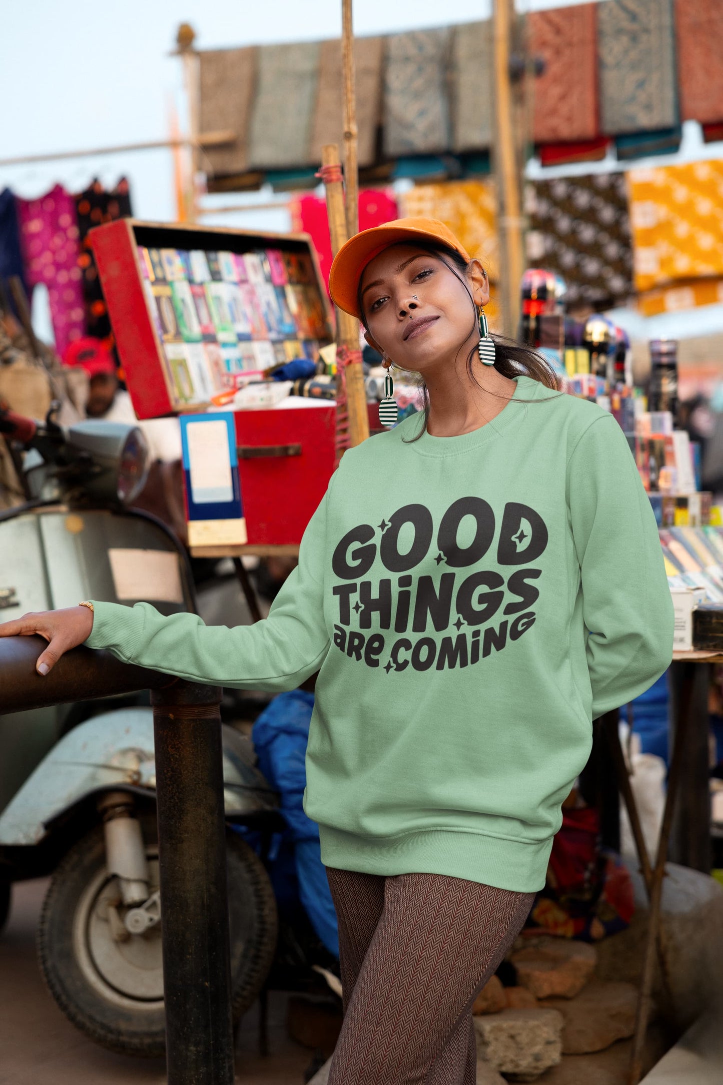 Men's Mint Green Sweatshirts