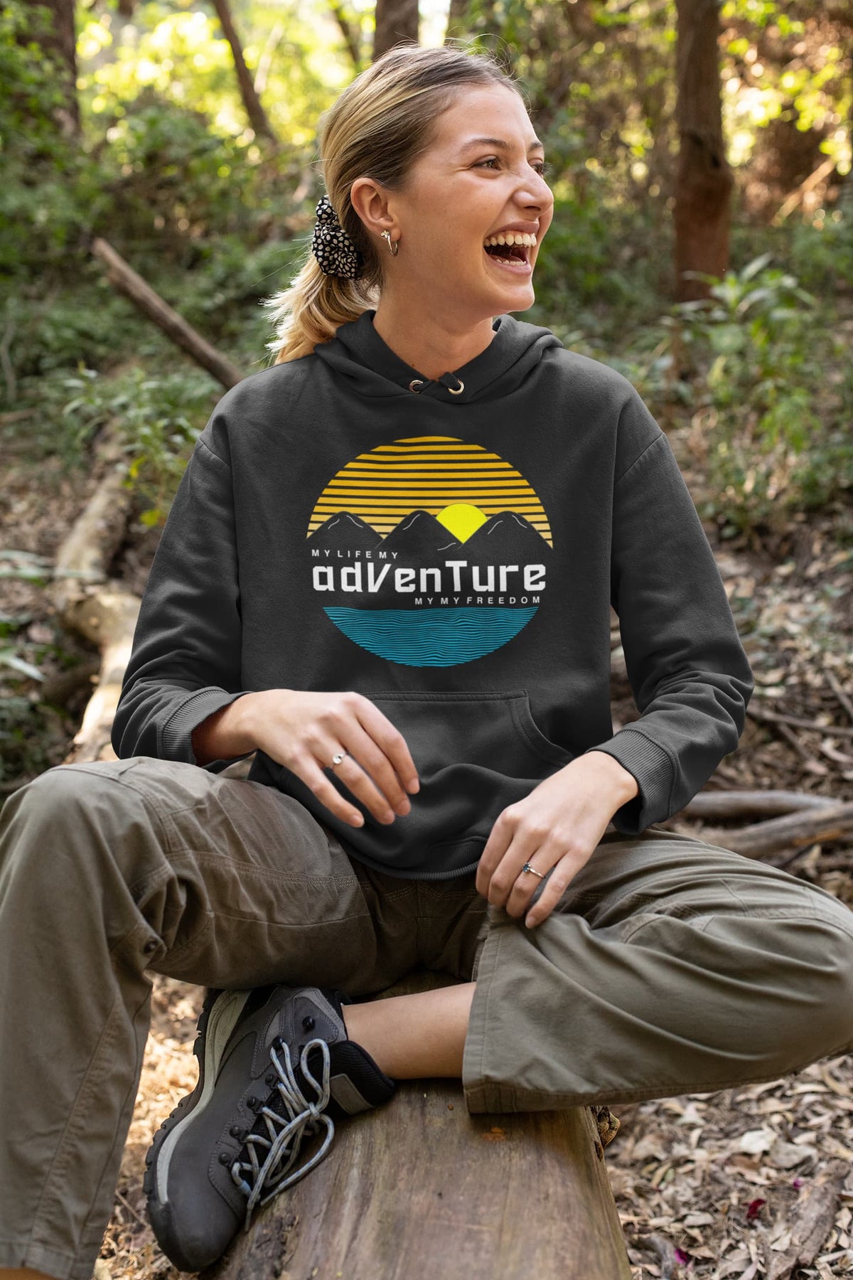 Men's Black Hoodies