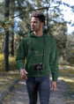 UNISEX OLIVE GREEN HOODIES
