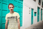 Men's Almond Round Neck T-shirts