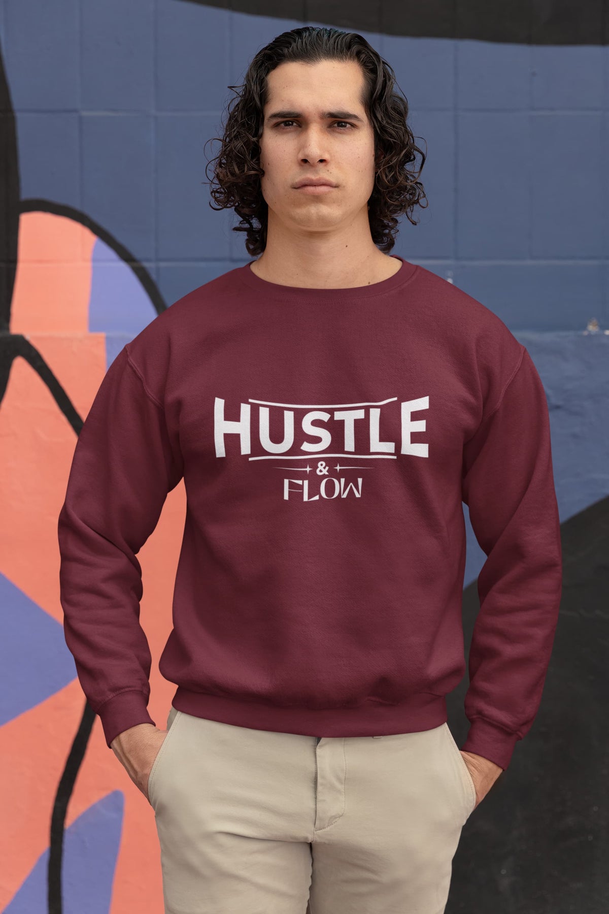 Karavirs® Progress Maroon sweatshirt for men India