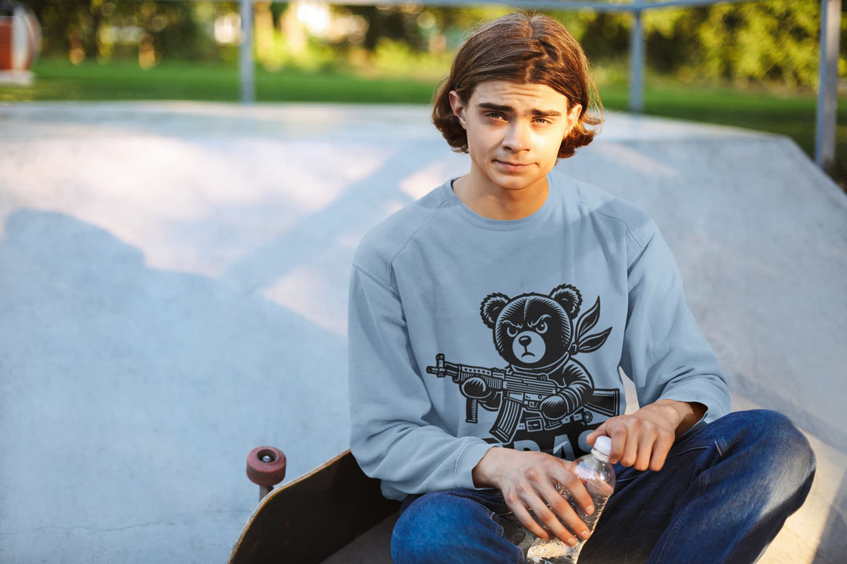 Men's Baby Blue Sweatshirts