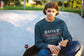 MENS NAVY BLUE SWEATSHIRT