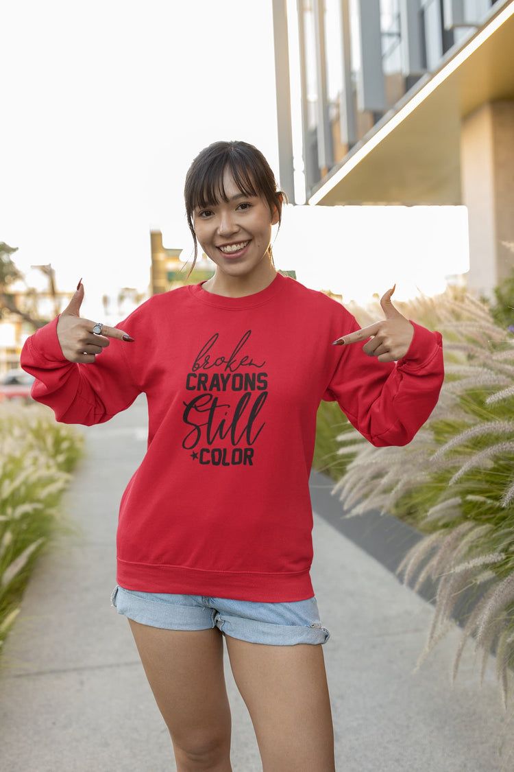 UNISEX RED SWEATSHIRT