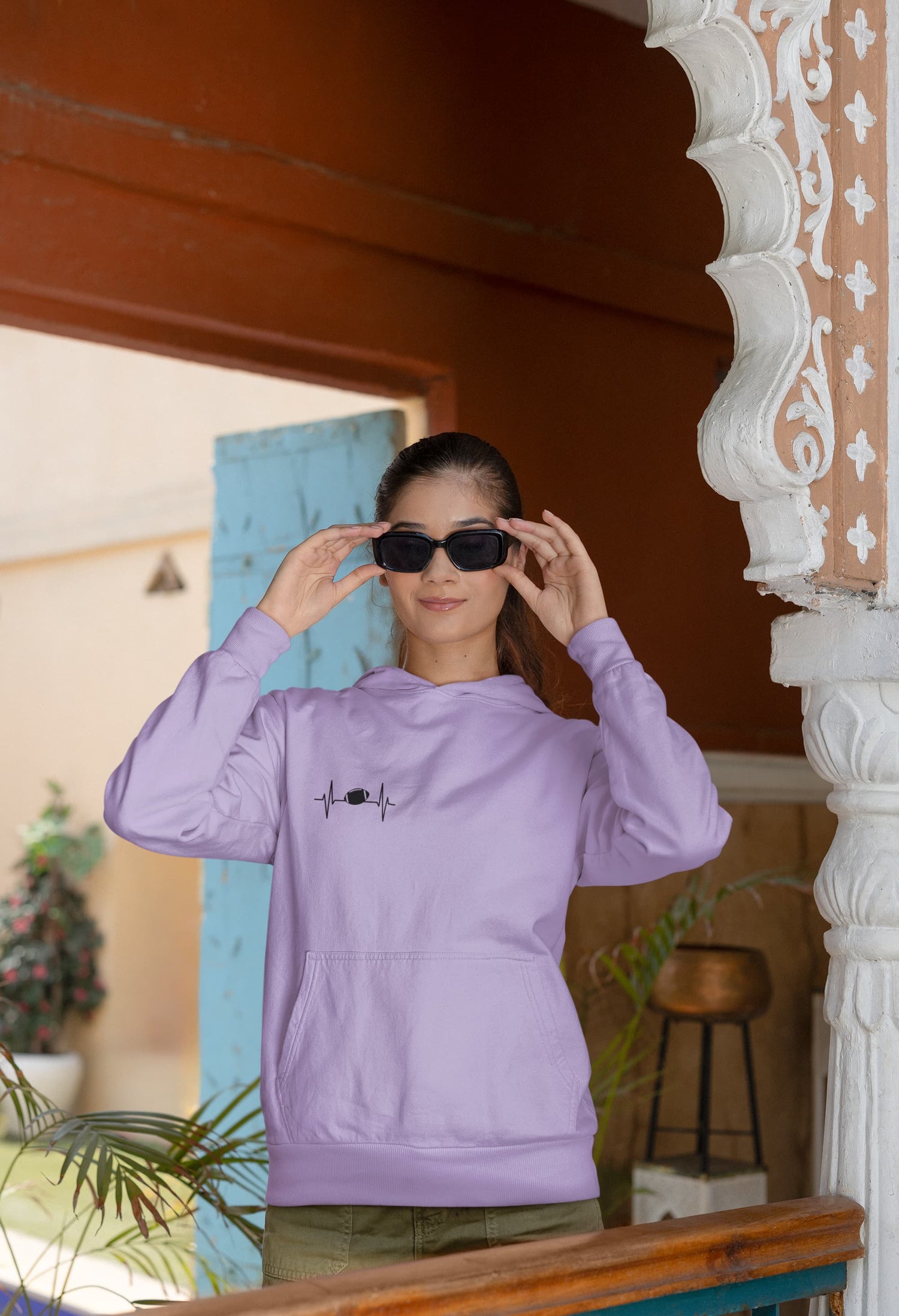 UNISEX IRIS LAVENDER HOODIES