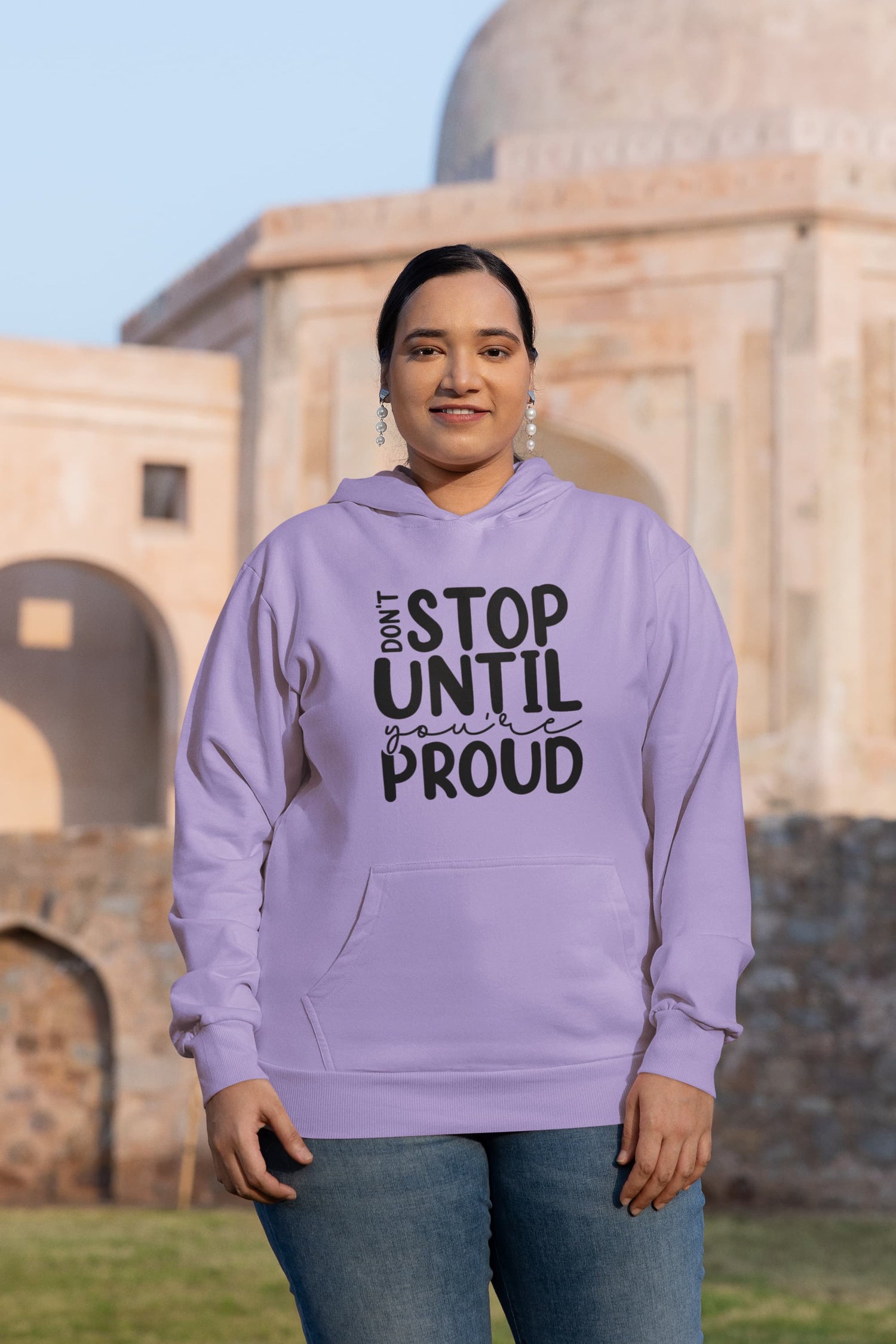 UNISEX IRIS LAVENDER SWEATSHIRT