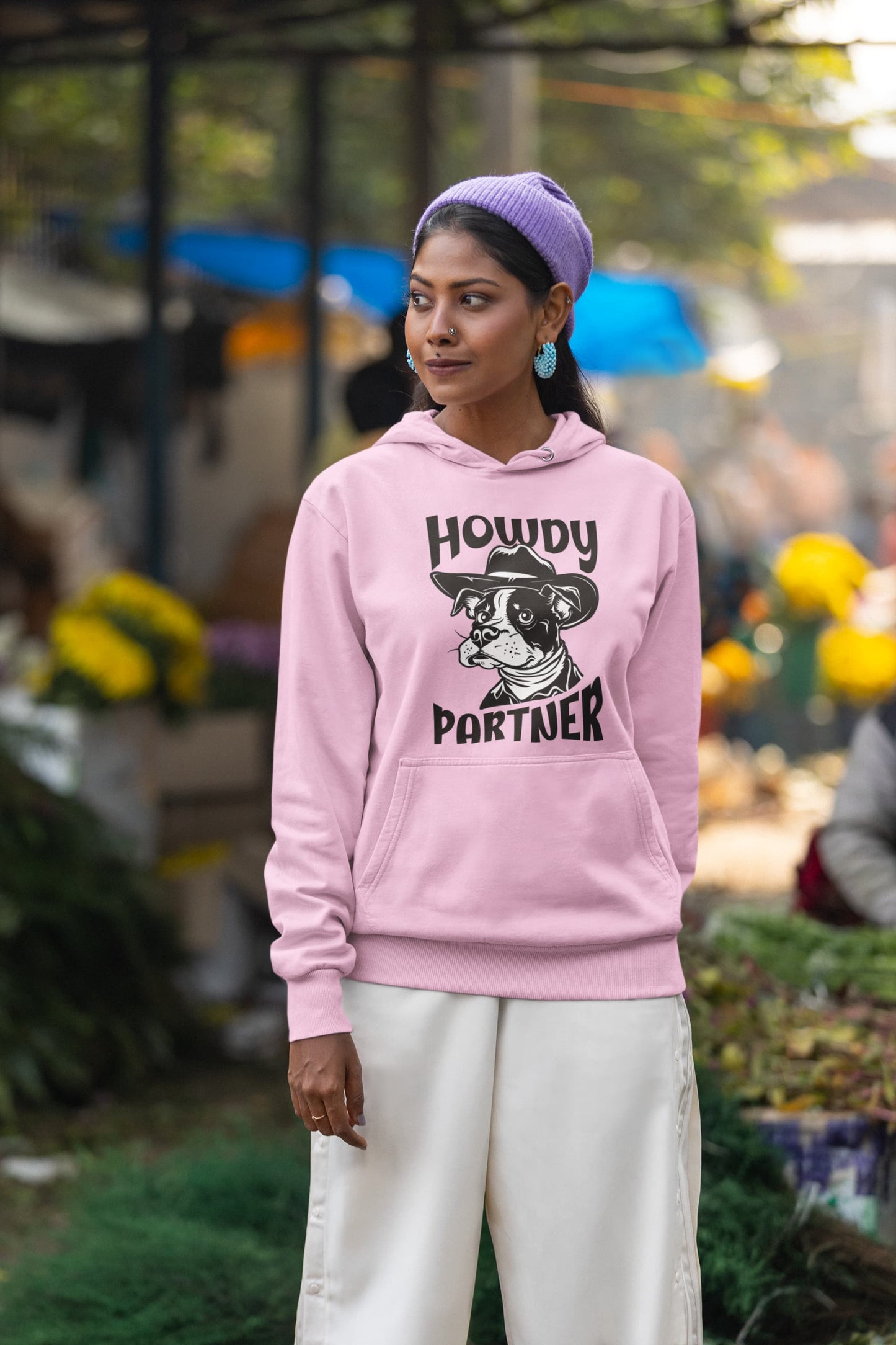 Women's Light Pink Hoodies