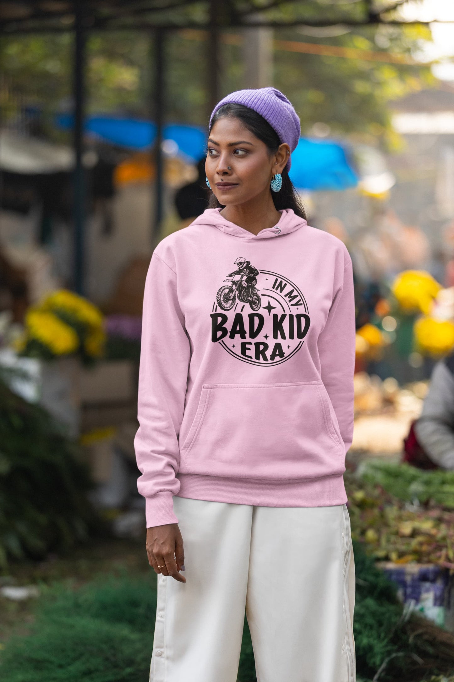 Women's Light Pink Hoodies