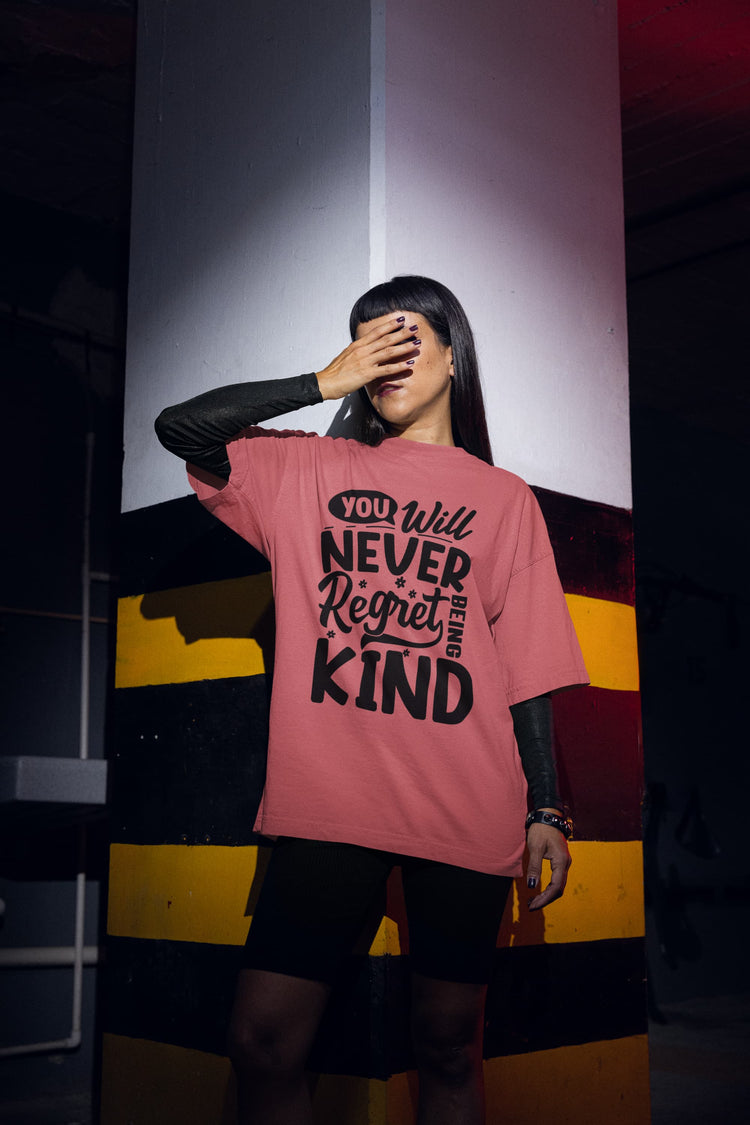 UNISEX DUSTY ROSE OVERSIZED T-SHIRT