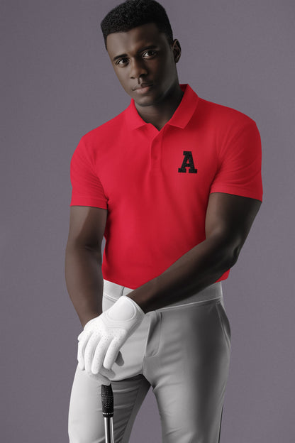 Men's Red Polo T-shirts