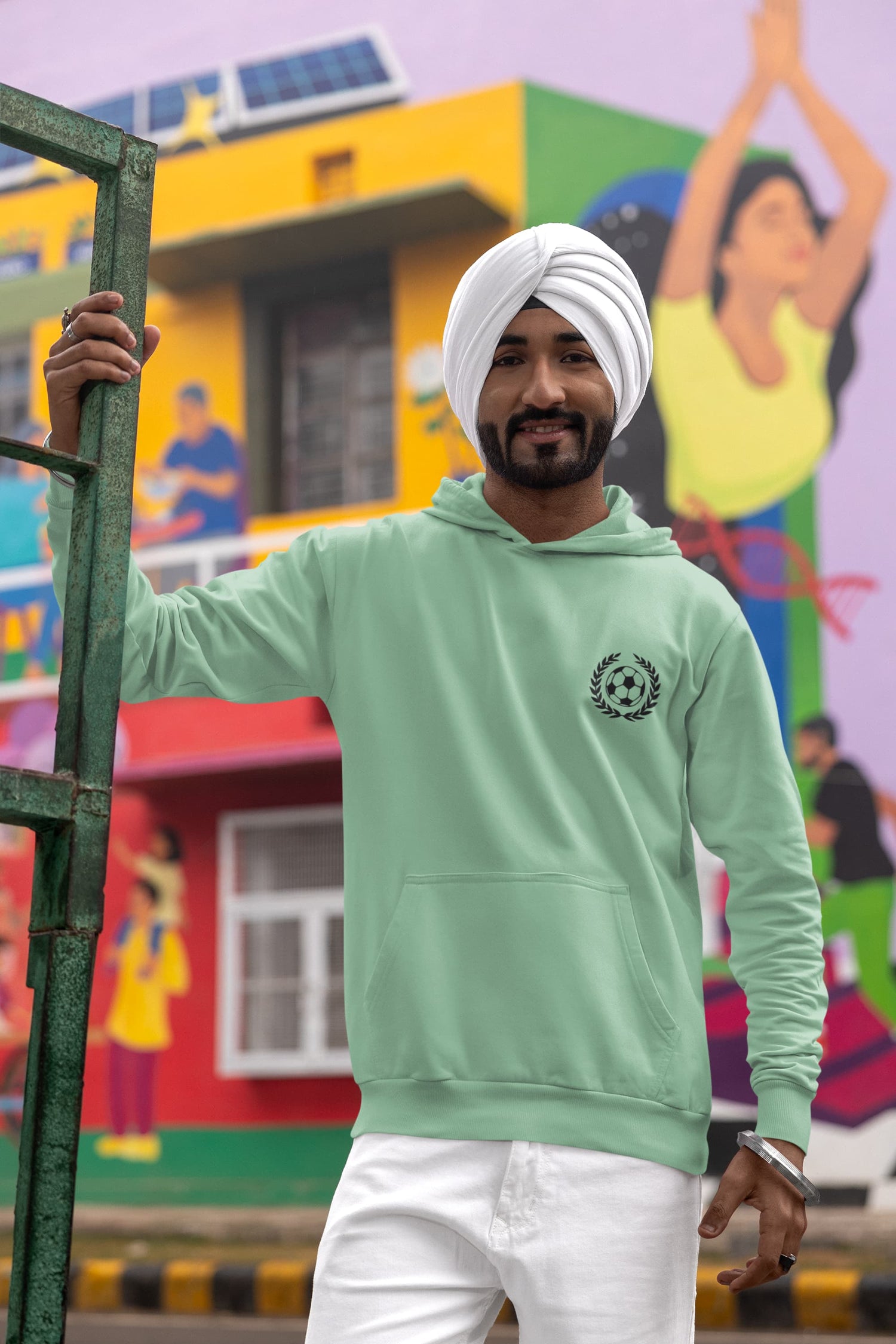 UNISEX MINT GREEN HOODIES