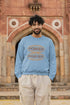 MENS BABY BLUE SWEATSHIRT 