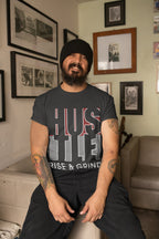 Men's Black Round Neck T-Shirt