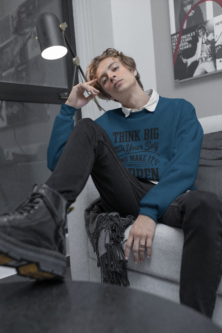 UNISEX NAVY BLUE SWEATSHIRT