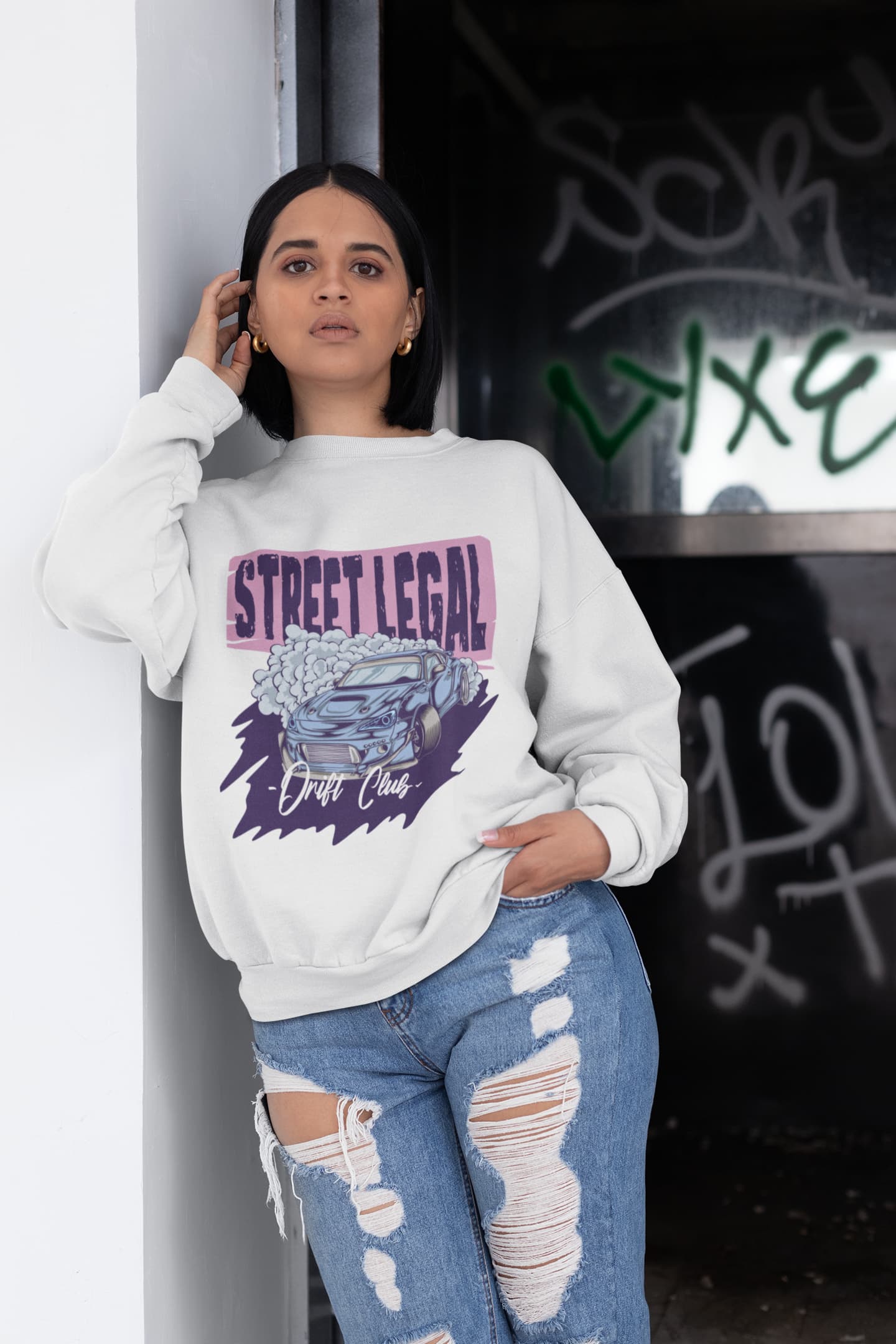 Men's White Sweatshirts