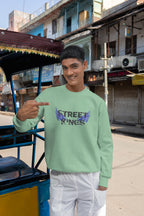 MENS MINT GREEN SWEATSHIRT