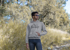 MENS MELANGE GREY HOODIES