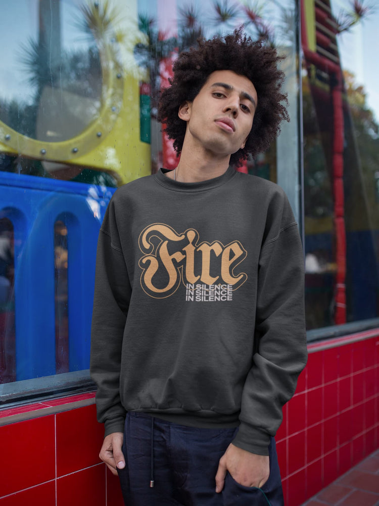 UNISEX BLACK SWEATSHIRT
