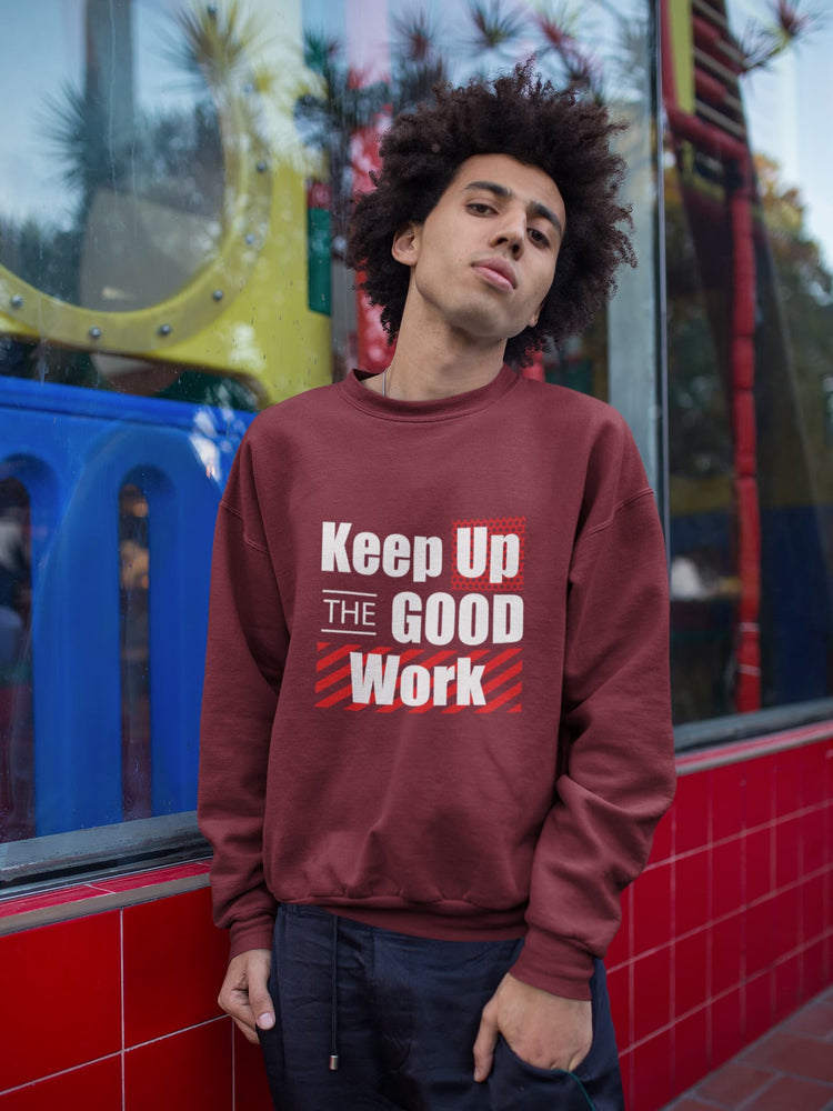UNISEX MAROON SWEATSHIRT