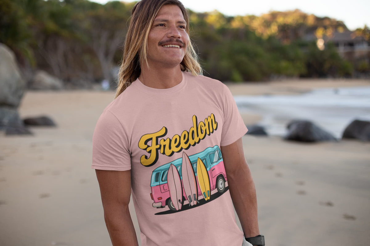 Karavirs® Independence Pastel Dusty graphic tee for men India