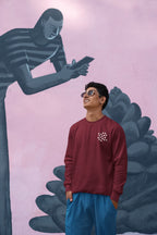 Men's Maroon Sweatshirts