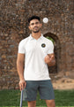 MENS WHITE POLO T-SHIRT