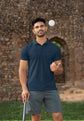 MENS NAVY BLUE POLO T-SHIRT