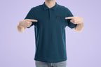 Men's Navy Blue Polo T-shirts