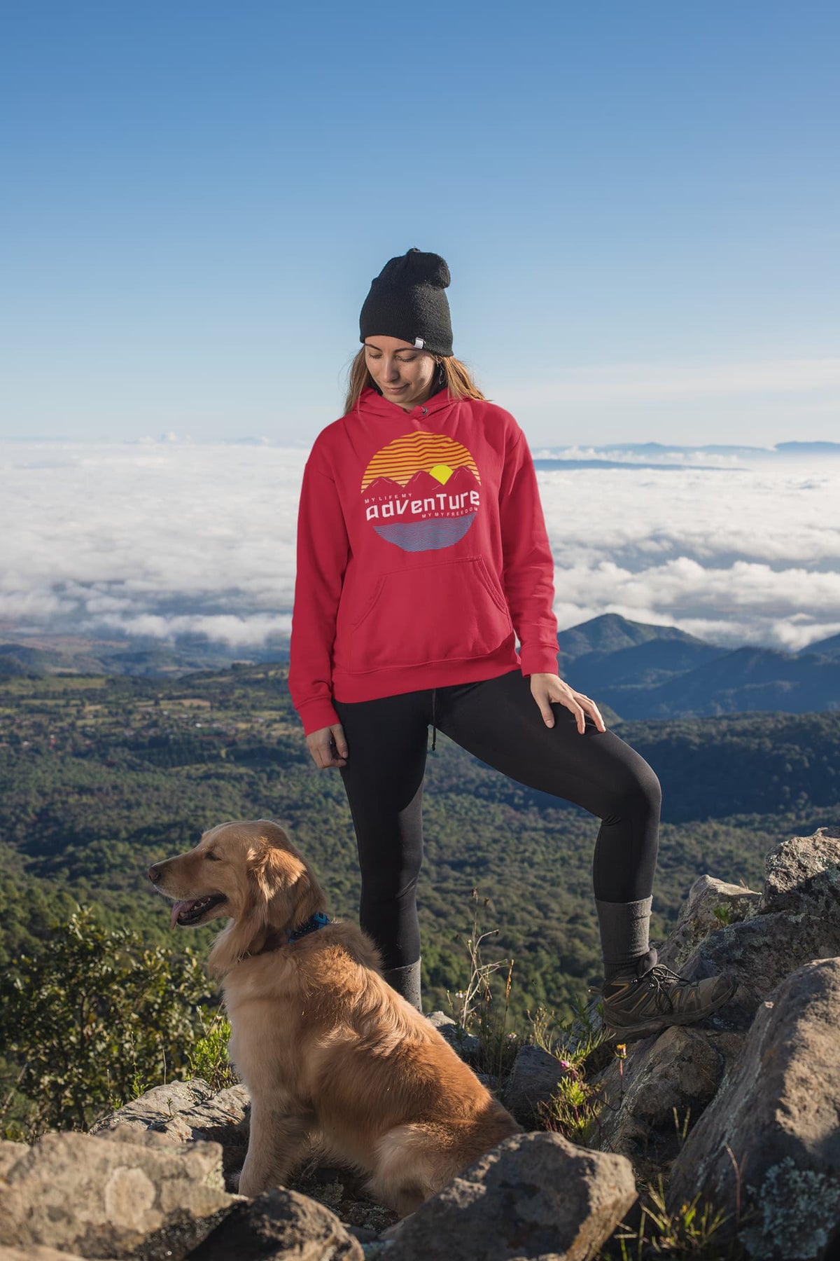 Men's Red Hoodies