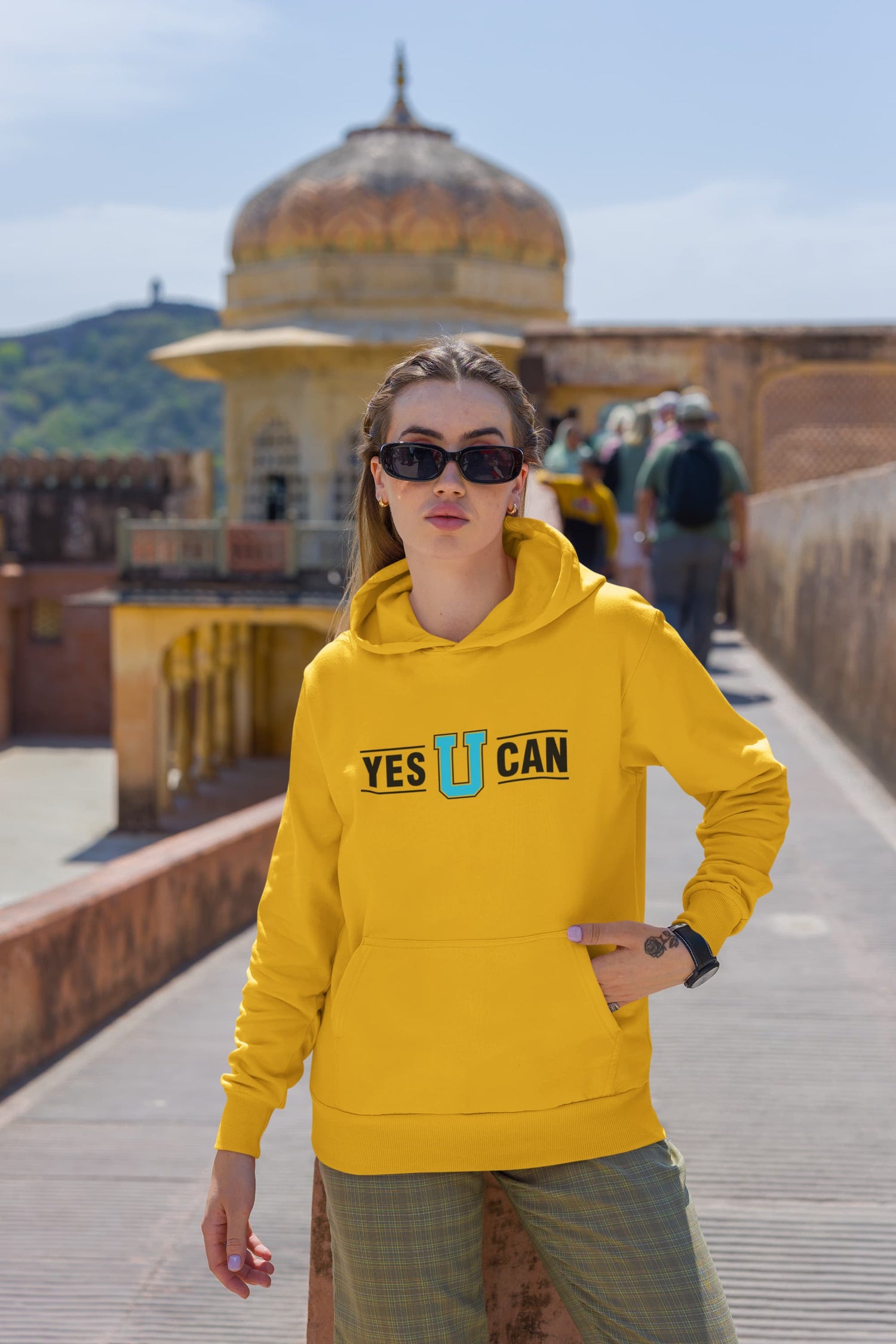 UNISEX GOLDEN YELLOW SWEATSHIRT