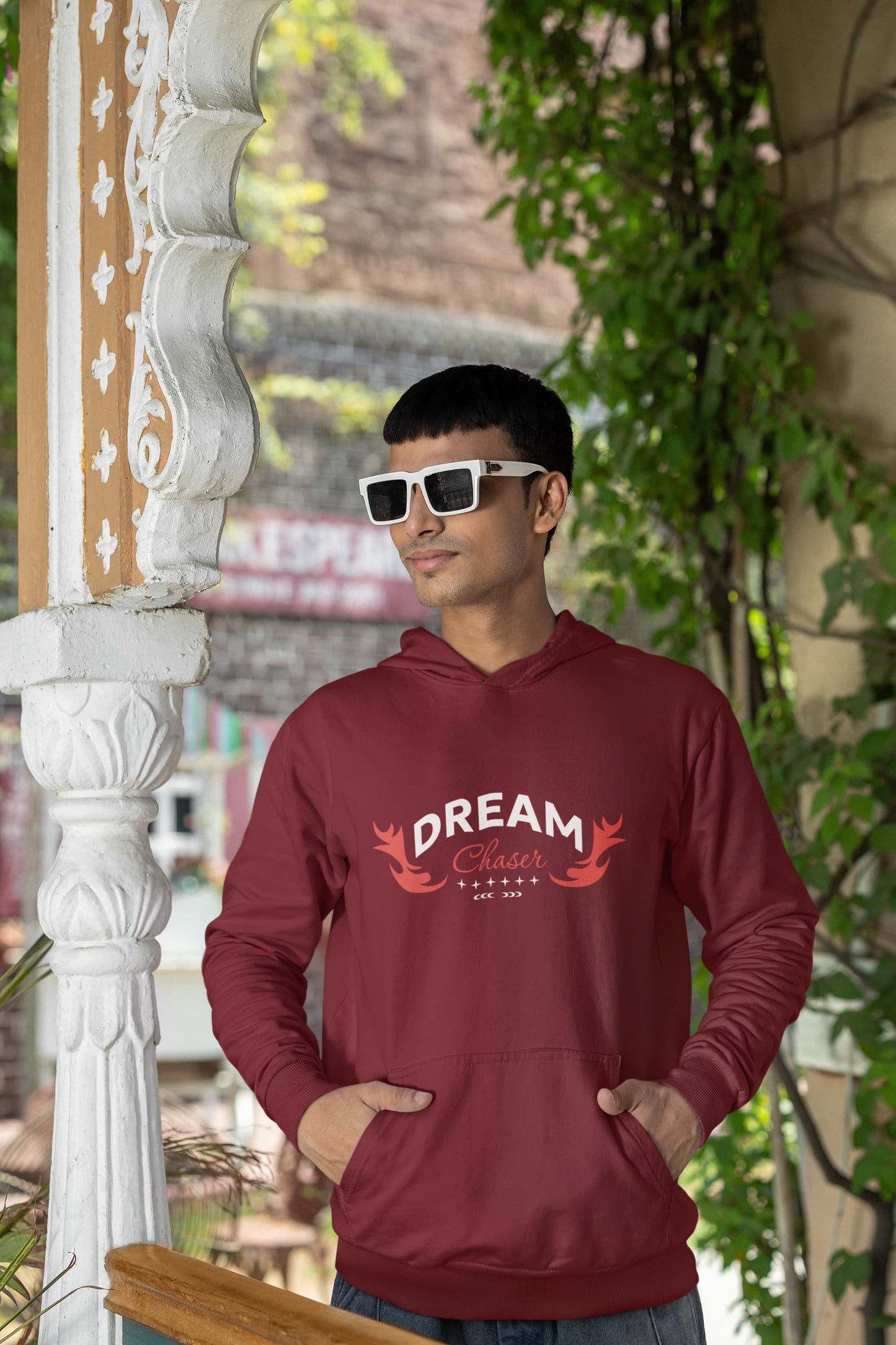 MENS MAROON HOODIES