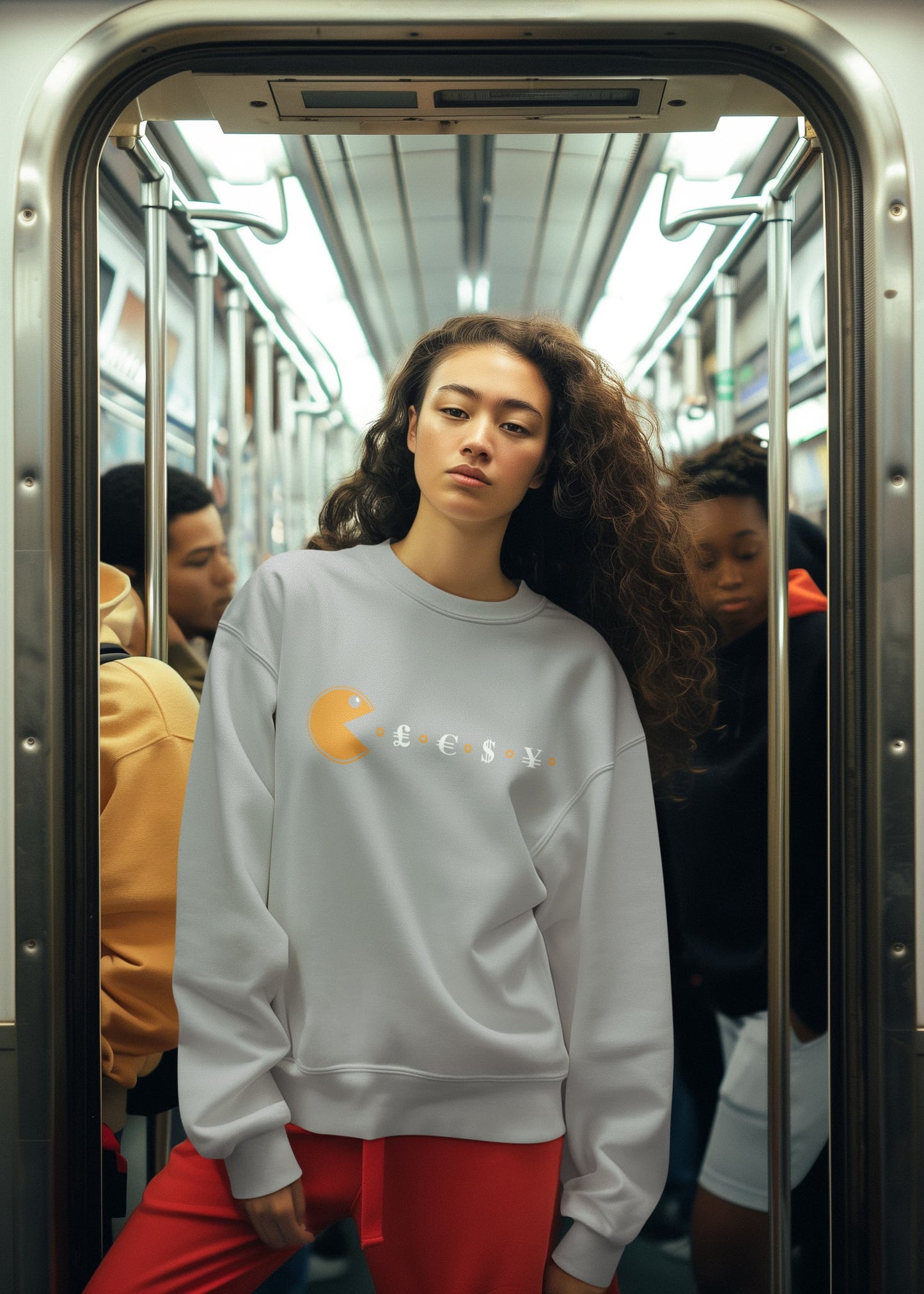Men's Melange Grey Sweatshirts