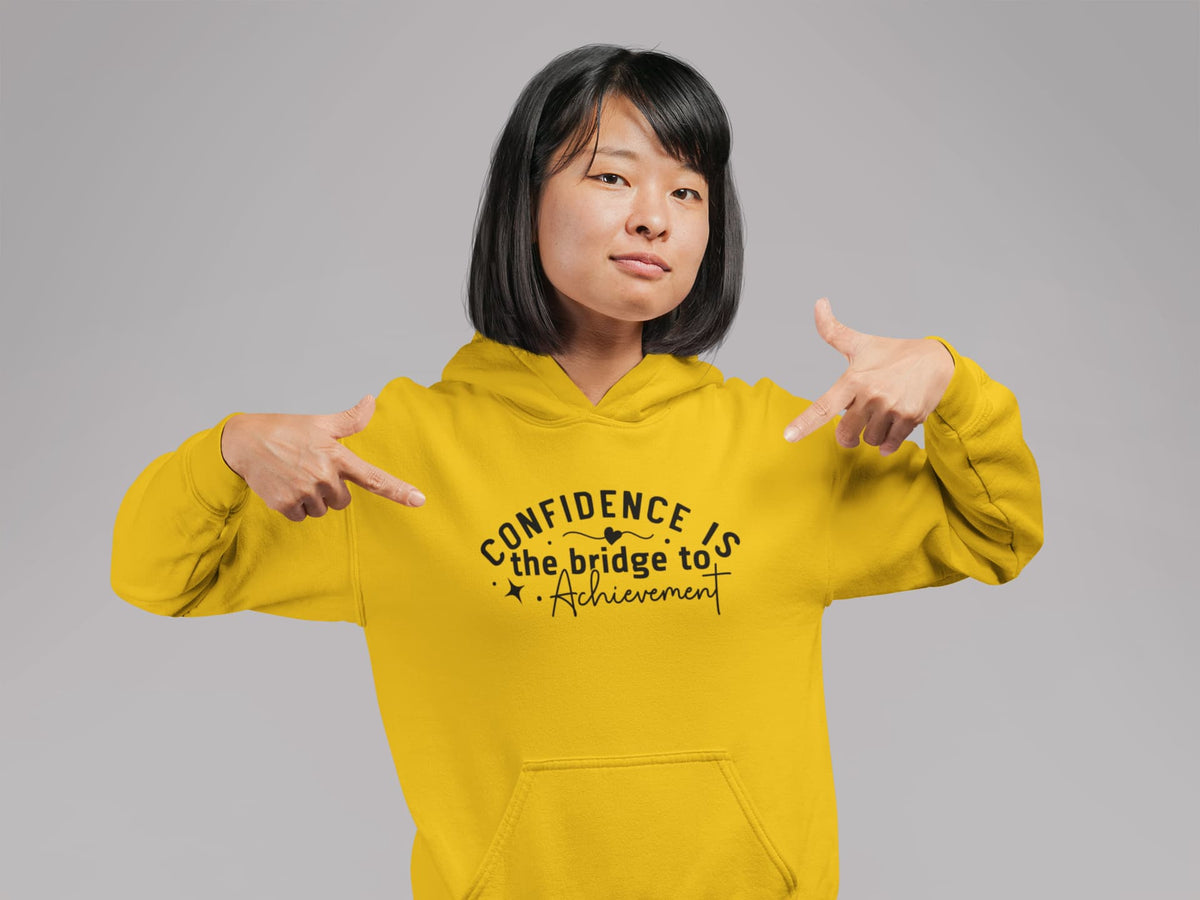 Karavirs® Bridged Golden Yellow oversized hoodie for women India