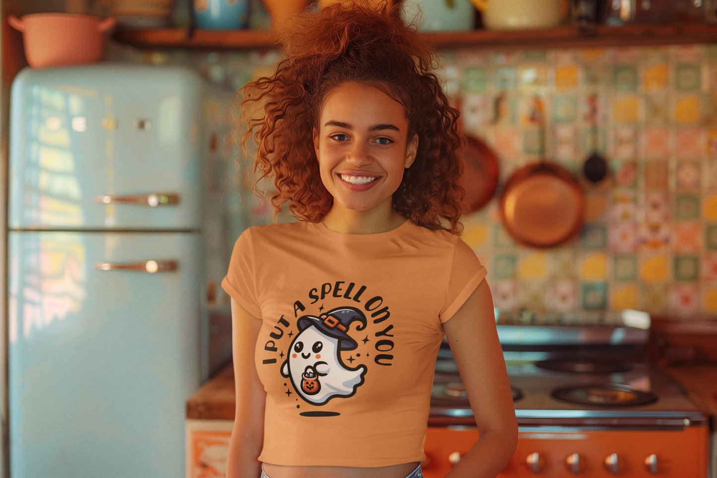 Women's Mustard Yellow Crop Tops