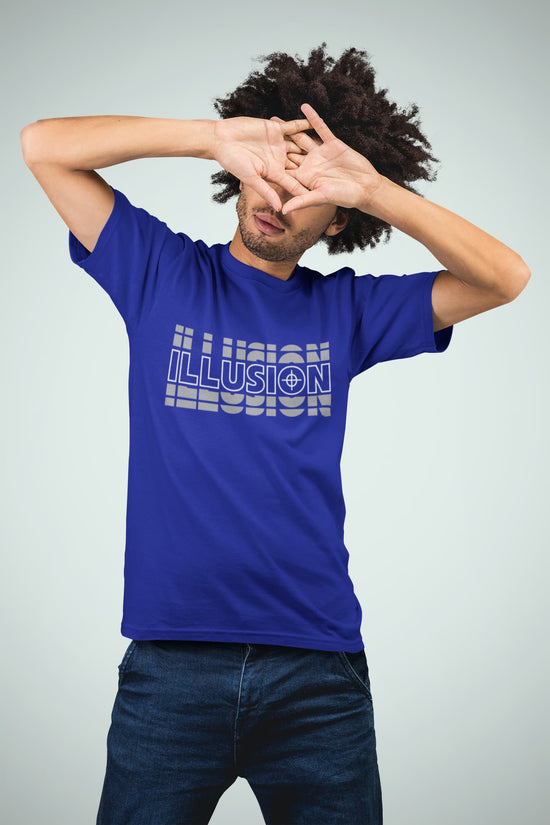 MENS ROYAL BLUE ROUNDNECK T-SHIRT