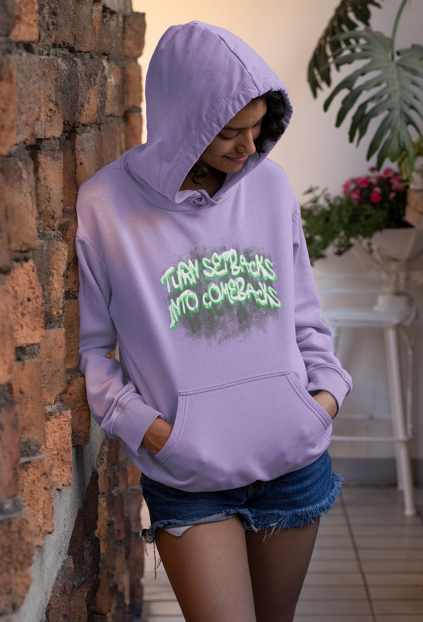 Women's Iris Lavender Hoodies